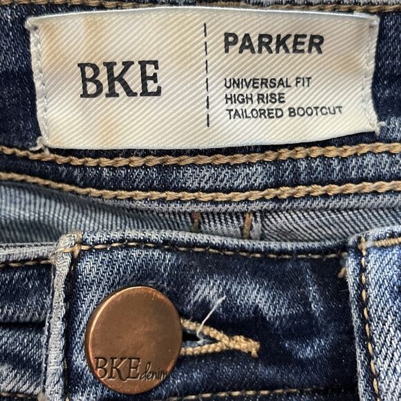 BKE Buckle Parker Universal Fit High Rise Bootcut Womens 26x37 1/2 Tall Long - Picture 6 of 8